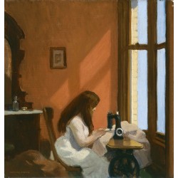 Edward Hopper  - Dziewczyna z maszyną do szycia