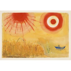 Marc Chagall - Pole pszenicy letnim popołudniem