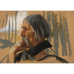 Leon Wyczółkowski - Portret Szymona Tatara