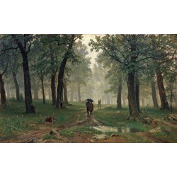 Ivan Szyszkin - Deszcz w dębowym lesie