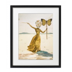 Salvador Dali - Kobiety z motylami motylice nr2