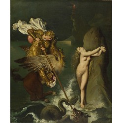 Jean Auguste Dominique Ingres - Andzelika ocalona przez Ruggiero