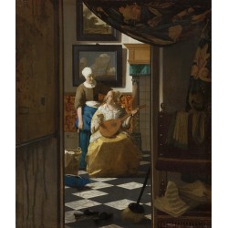 Jan Vermeer - list miłosny