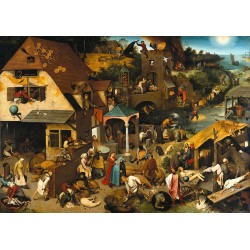 Pieter Bruegel - Przysłowia Niderlandzkie