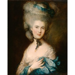 Gainsborough Thomas - A Woman in Blue
