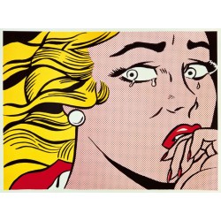 Roy Lichtenstein - Płacząca dziewczyna