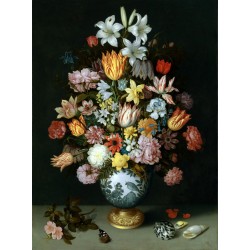 Ambrosius Bosschaert - Martwa natura z kwiatami