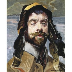 Jacek Malczewski - Autoportret w jakuckiej czapce