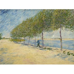 Vincent Van Gogh - Along the seine (wzdłuż Sekwany)