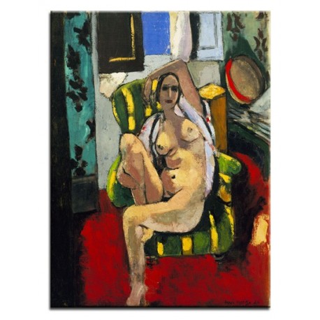 Henri Matisse - Odaliska z tamburynem