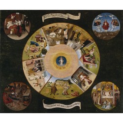 Hieronim Bosch - Siedem grzechów śmiertelnych