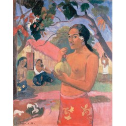 Paul Gauguin - Kobieta trzymająca owoc